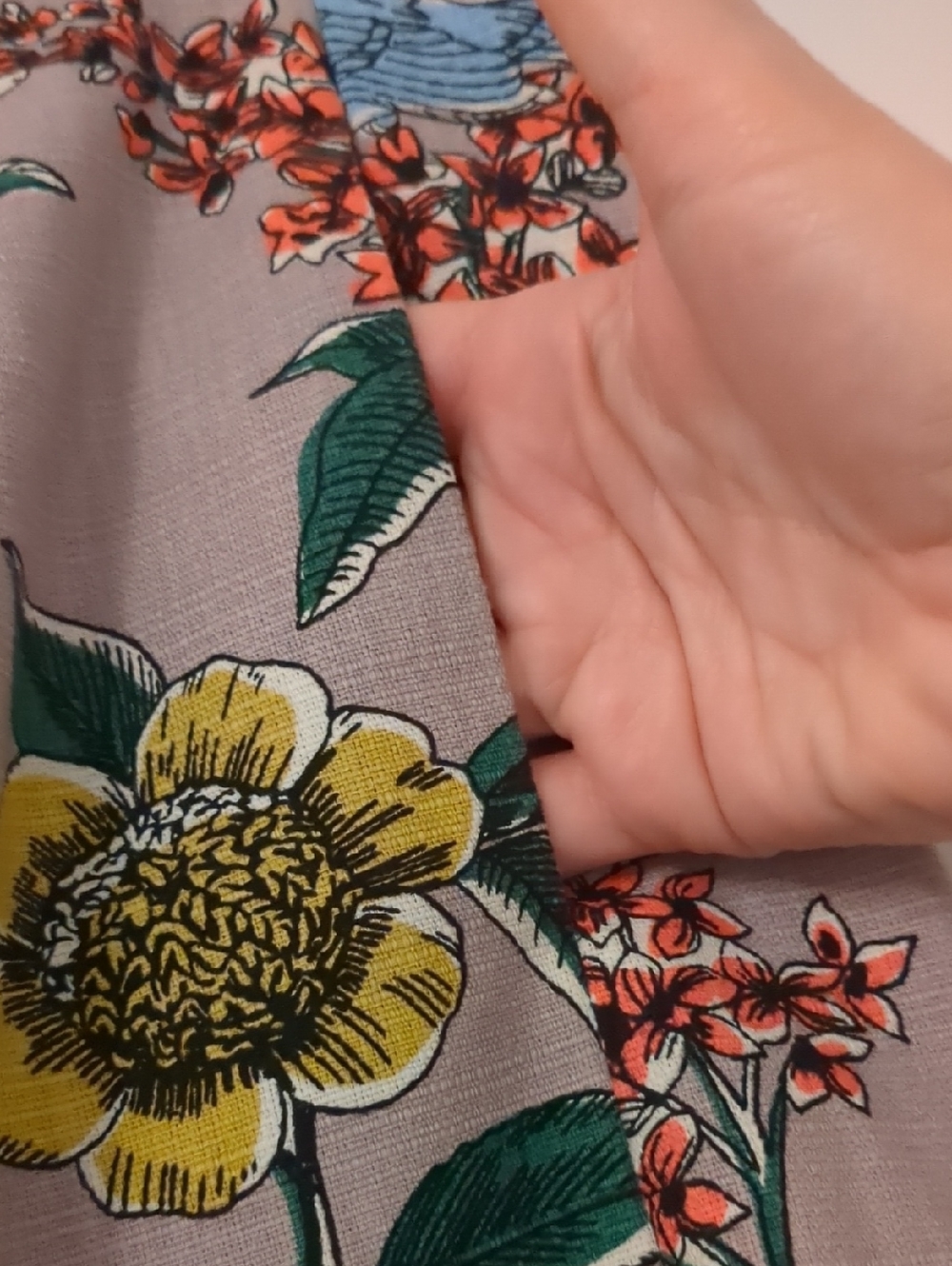 Boden - Botanical & Bird Skirt - Picture 10 of 10